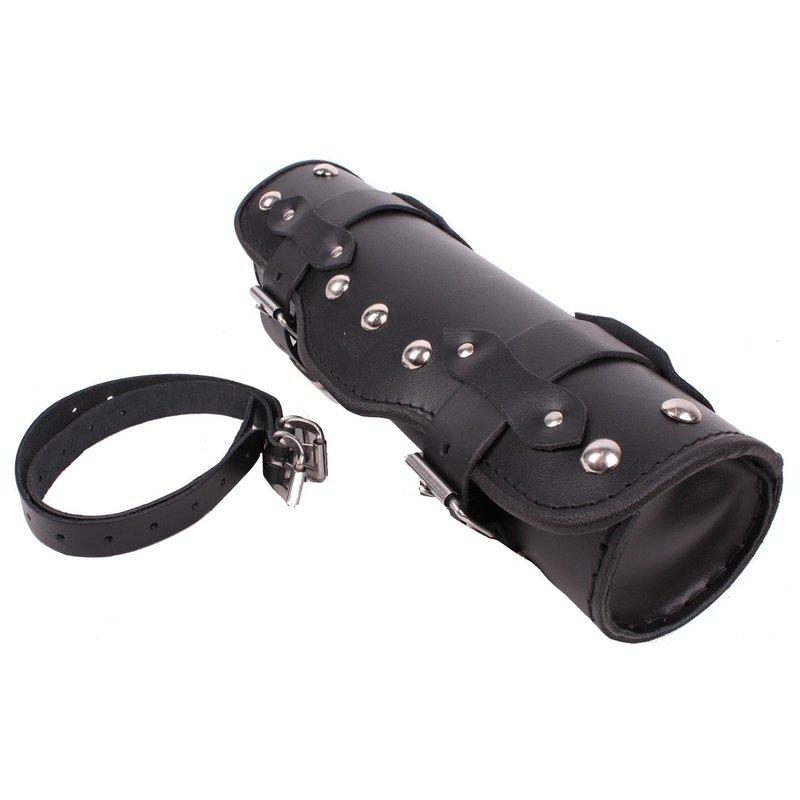 Leren rol voor Chopper/Custom RSA-6B motorfiets