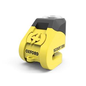Oxford Scoot XD5 schijfremslot - geel/zwart