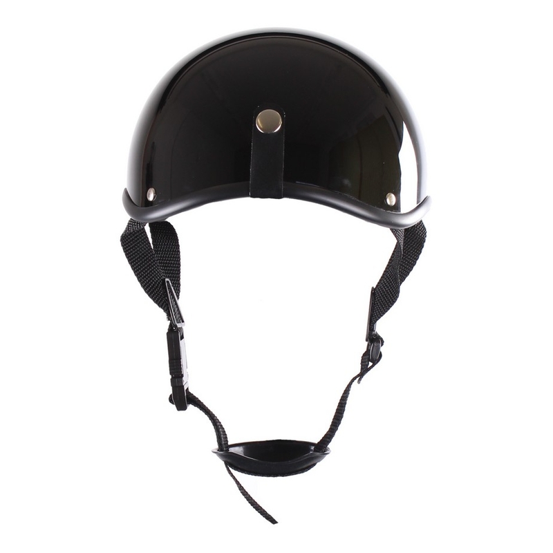 Motorhelm RSA Chopper zwart glanzend