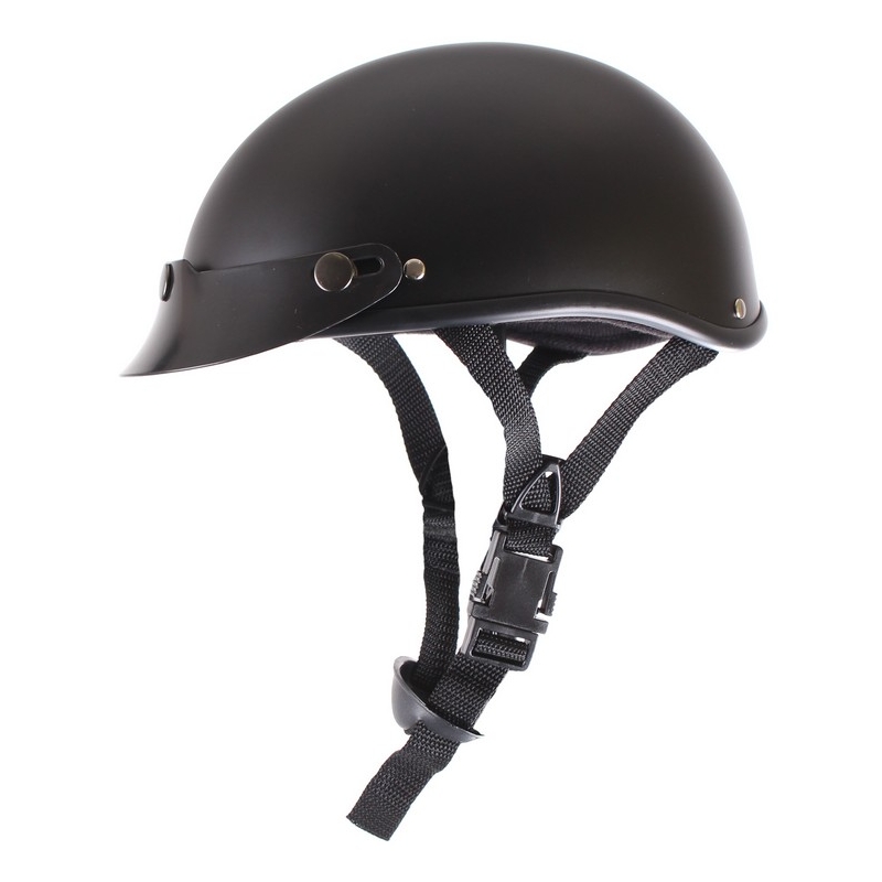 RSA Chopper motorhelm zwart mat