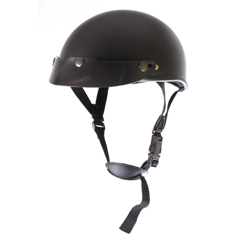 RSA Chopper motorhelm zwart mat