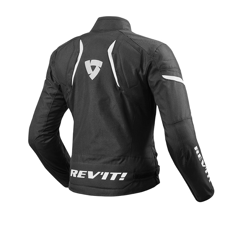 Dámská bunda na motorku Revit Jupiter 2 černo-bílá výprodej