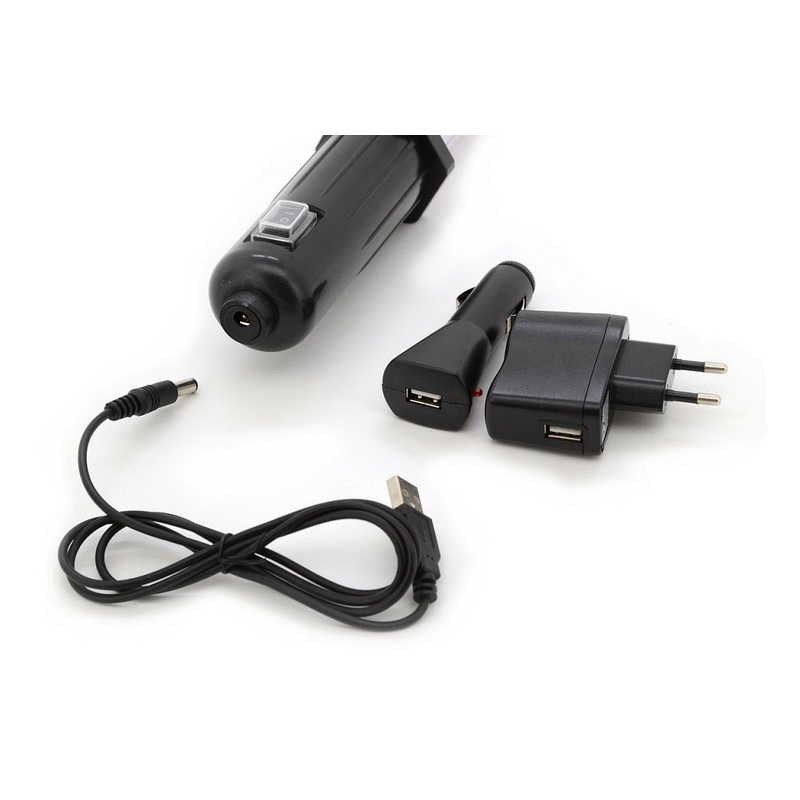 Svítilna montážní 27+7LED nabíjecí 12/220V Li-on 1200mAh