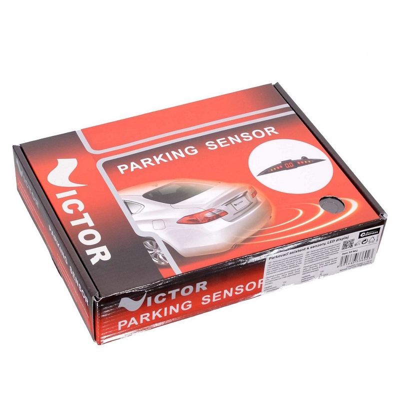 Parkeerassistent 4 sensoren LED-scherm