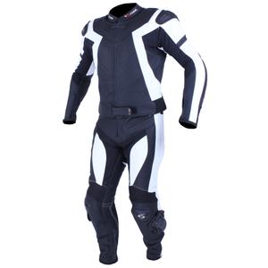 Tschul 737 Vintage zwart-witte jumpsuit voor heren uitverkoop