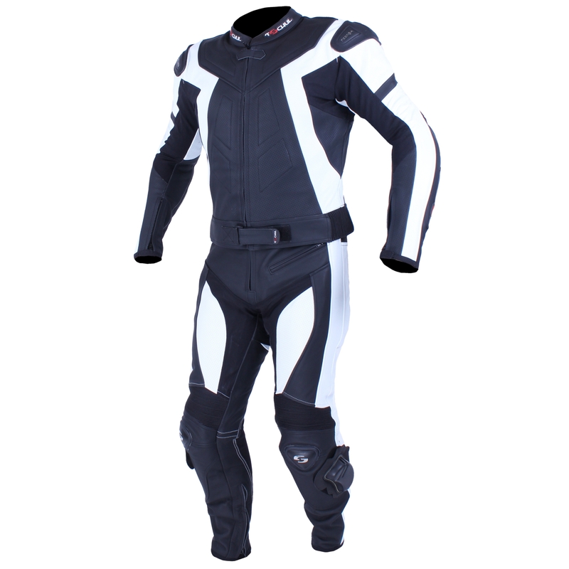 Tschul 737 Vintage zwart-witte jumpsuit voor heren uitverkoop