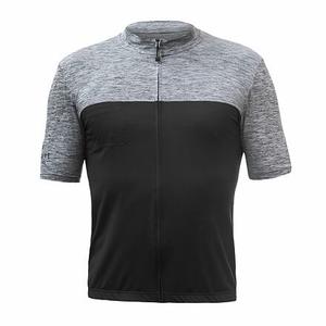 SENSOR CYKLO MOTION herenshirt fullsleeve full zip zwart/grijs uitverkoop