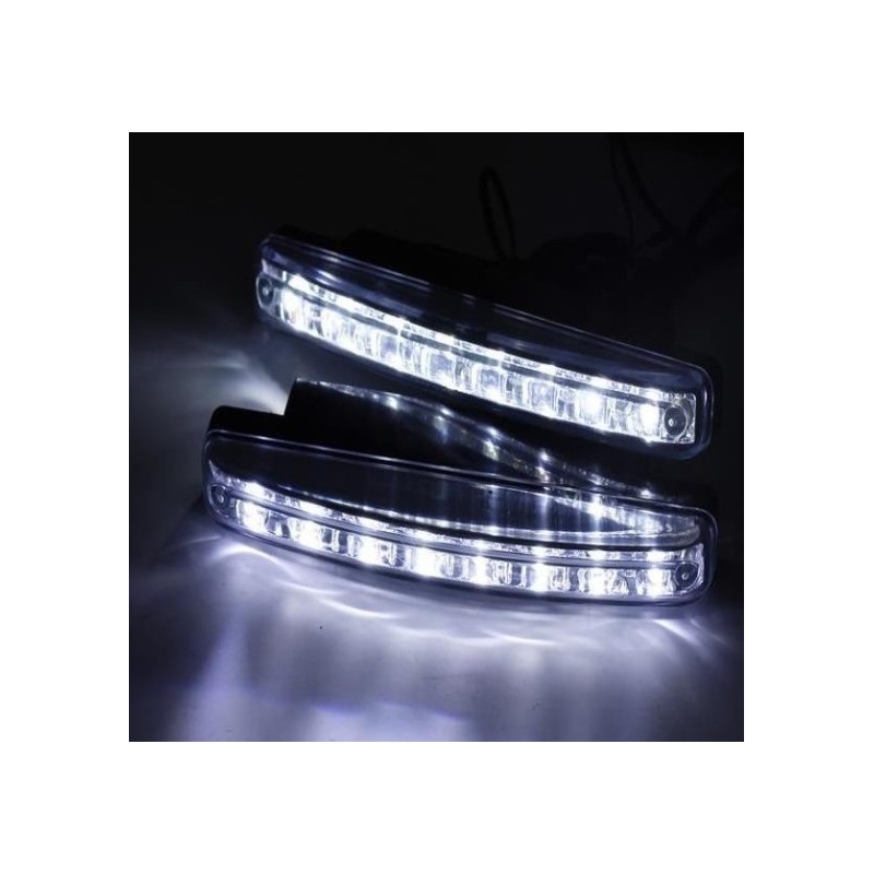 Světla denního svícení Superlight DRL 8 LED diod 220 LM