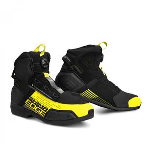 Shima Edge WP zwart-fluo gele motorlaarzen