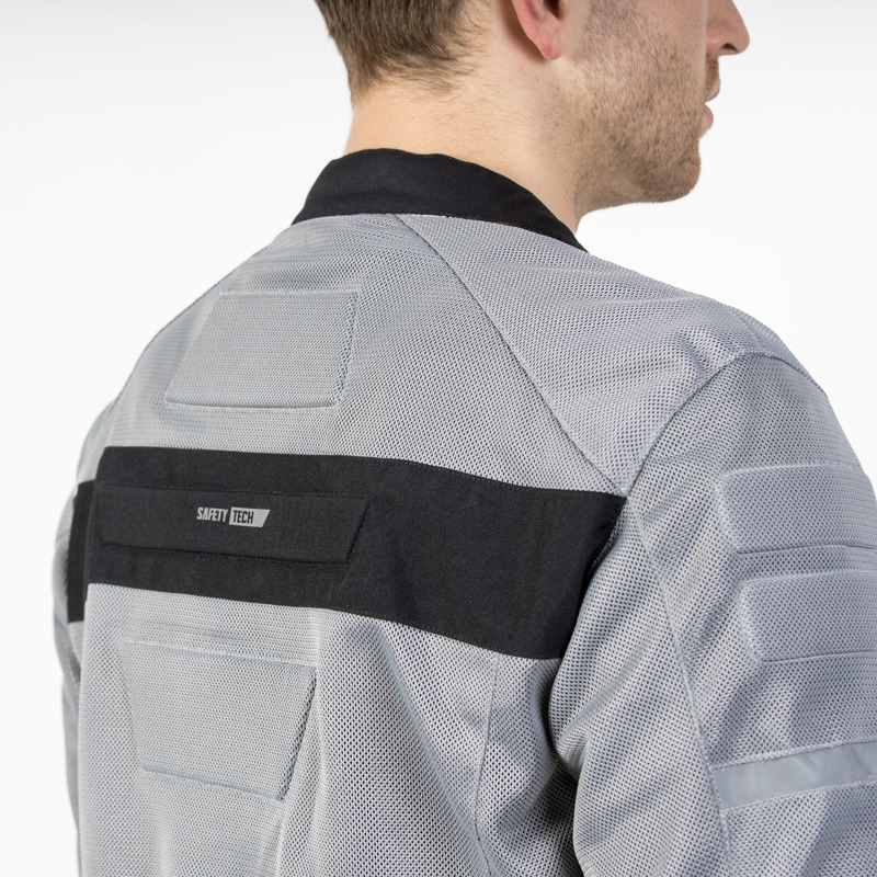 Ozone Dart motorjack zilver-zwart