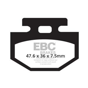 Brzdové destičky EBC
