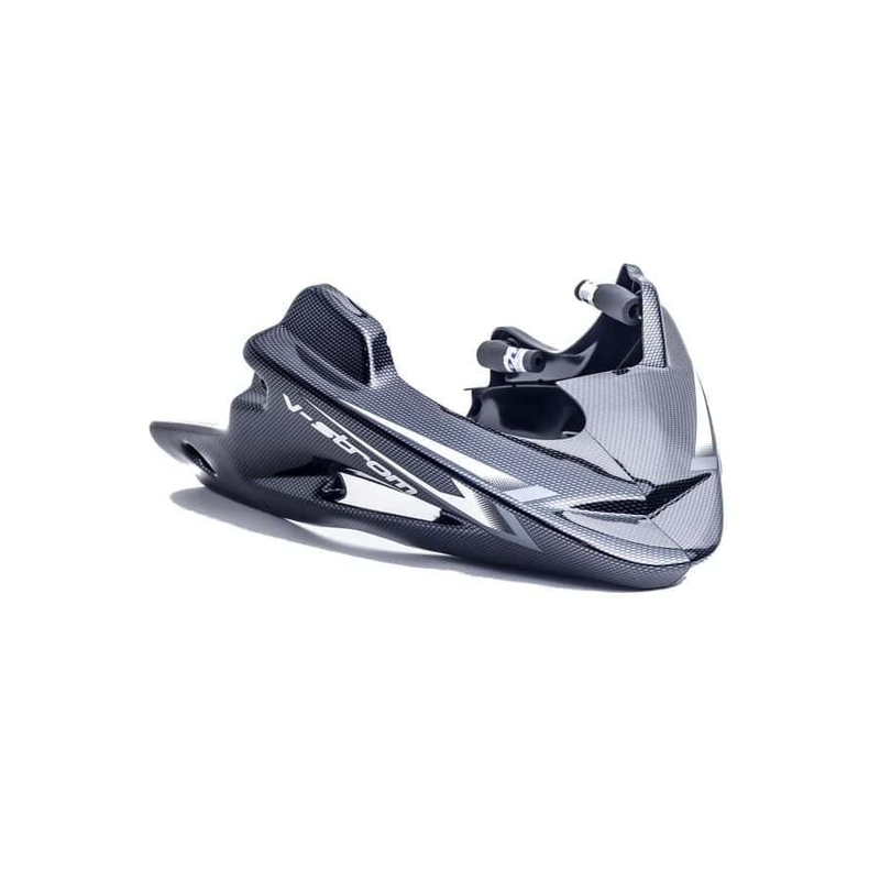 Spoiler motoru PUIG karbonový vzhled včetně samolepek