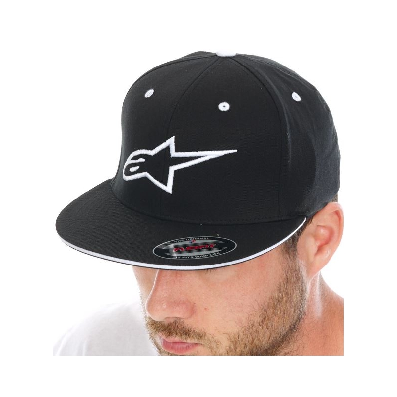 Alpinestars Ageless Flatbill Cap Zwart Wit