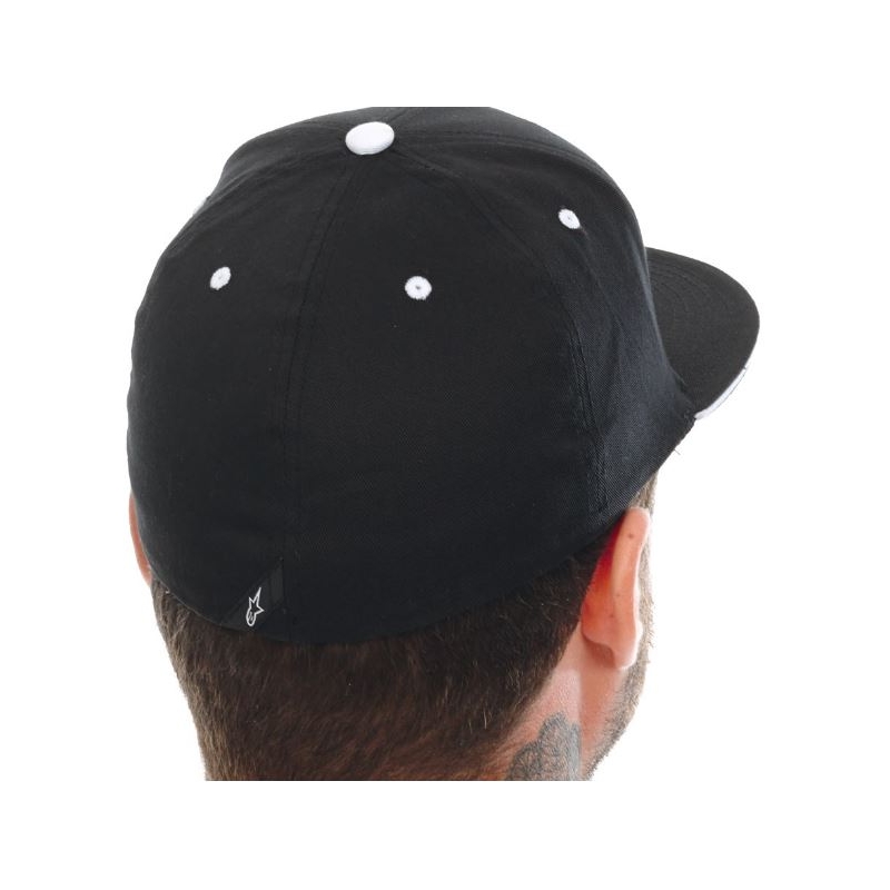 Alpinestars Ageless Flatbill Cap Zwart Wit