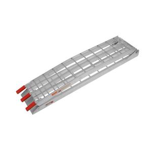 Opvouwbare smalle oprijplaat MX Q-TECH aluminium