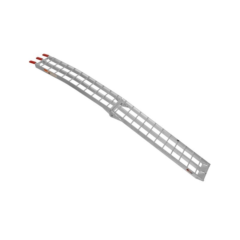 Opvouwbare smalle oprijplaat MX Q-TECH aluminium