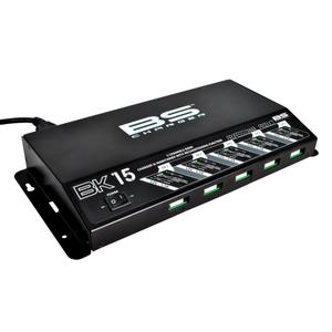 Profesionální nabíječka pro 5 baterií BS-BATTERY 5 Bank charger 12V 5x1.5A