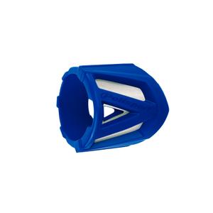 Chránič koncovky výfuku POLISPORT modrá 200-330mm/ 7.8-11.8 inch