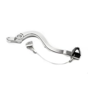 Brzdový pedál MOTION STUFF silver body, black steel fixed tip Steel Fixed Tip