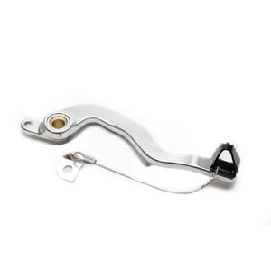 Brzdový pedál MOTION STUFF silver body, black steel fixed tip Steel Fixed Tip