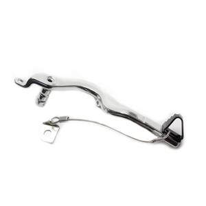 Brzdový pedál MOTION STUFF silver body, black steel fixed tip Steel Fixed Tip