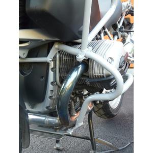 Ochranné rámy motoru RDMOTO stříbrná upper + lower