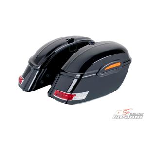Boční kufry CUSTOMACCES TOURING černý pár