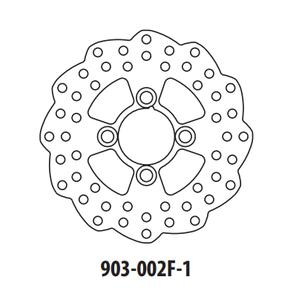 Brzdový kotouč GOLDFREN přední 180,5 mm