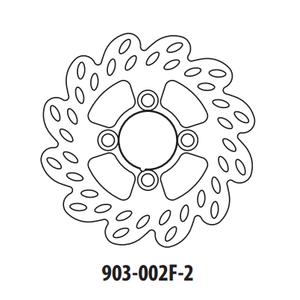 Brzdový kotouč GOLDFREN přední 180,5 mm
