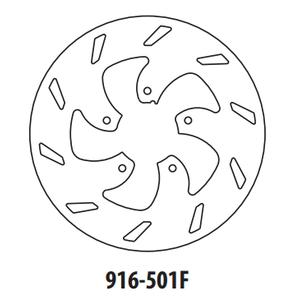 Brzdový kotouč GOLDFREN přední 220 mm