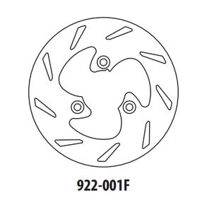 Brzdový kotouč GOLDFREN přední 199,8 mm