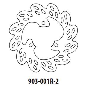 Brzdový kotouč GOLDFREN zadní 190 mm