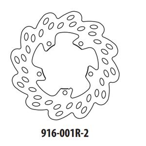 Brzdový kotouč GOLDFREN zadní 175 mm