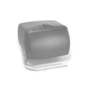 Vrchní kufr PUIG MAXI BOX bílá with lock and attached with straps
