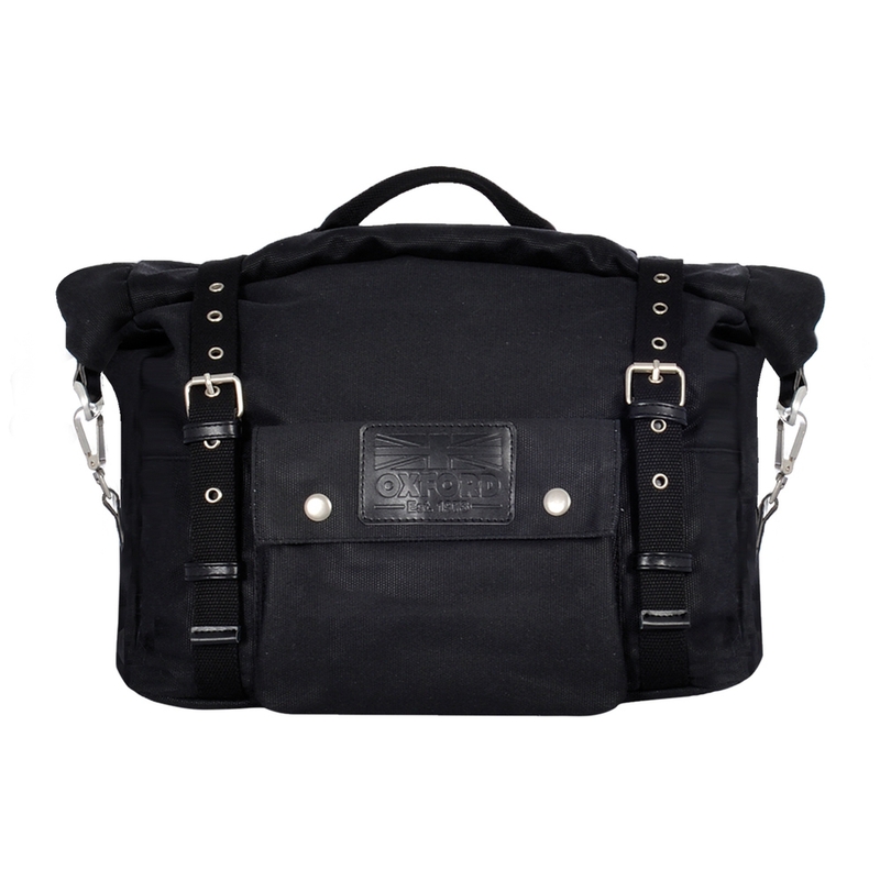 Oxford Heritage Zwart 40l Motorzijtassen