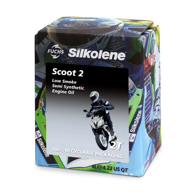 Motorový olej SILKOLENE SCOOT 2 4 l