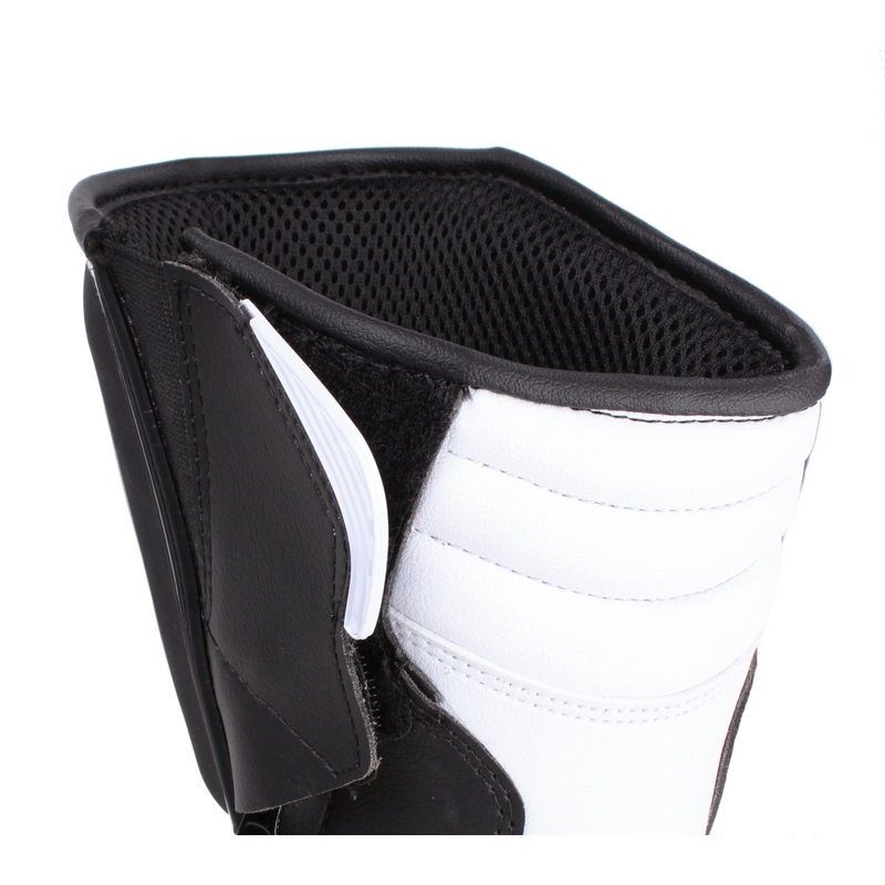 Forma Freccia motorlaarzen zwart-wit