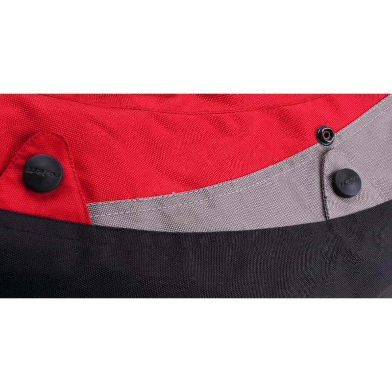 Roleff Liverpool motorjack zwart-rood