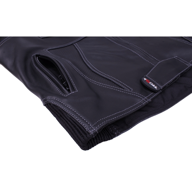 Bunda na motorku Tschul 850 černá výprodej