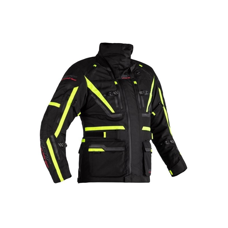 Bunda na motorku RST Pro Series Paragon 6 CE černo-fluo žlutá výprodej