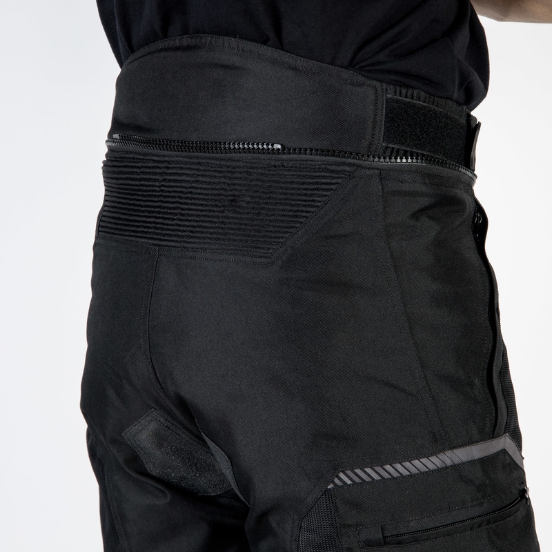 Ozone Flow Zwarte Motorfietsbroek uitverkoop