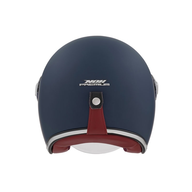 Open motorhelm NOX PREMIUM Heritage blauw