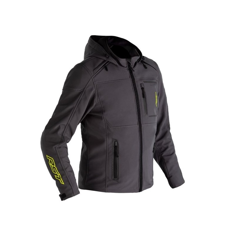 Motorjas RST X Frontline CE grijs-fluogeel uitverkoop