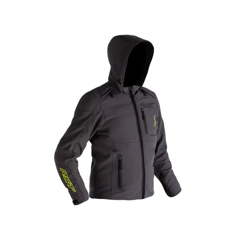 Motorjas RST X Frontline CE grijs-fluogeel uitverkoop