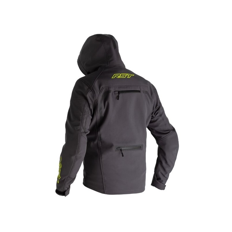 Motorjas RST X Frontline CE grijs-fluogeel uitverkoop