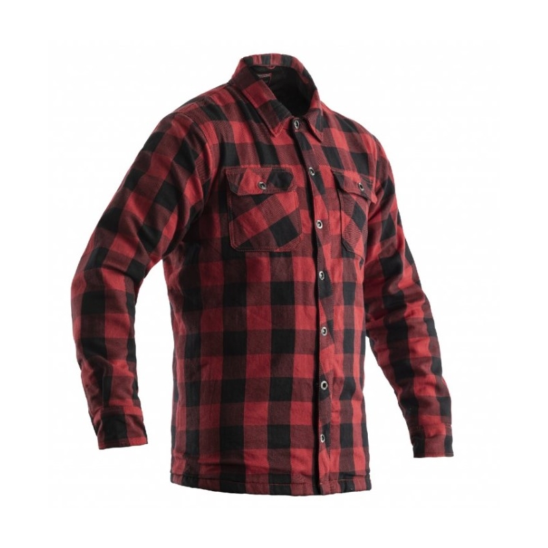 Košile na motorku RST X Lumberjack CE černo-červená výprodej