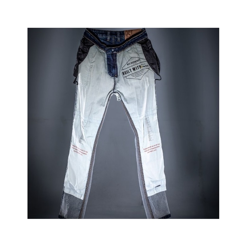 Motorjeans RST X Single Layer CE blauw uitverkoop