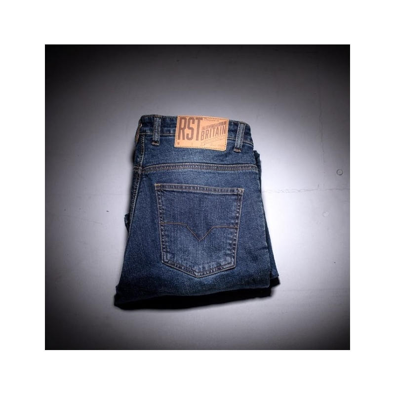 Motorjeans RST X Single Layer CE blauw uitverkoop