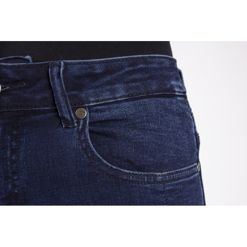 Dames motorjeans Ozone Agness II blauw