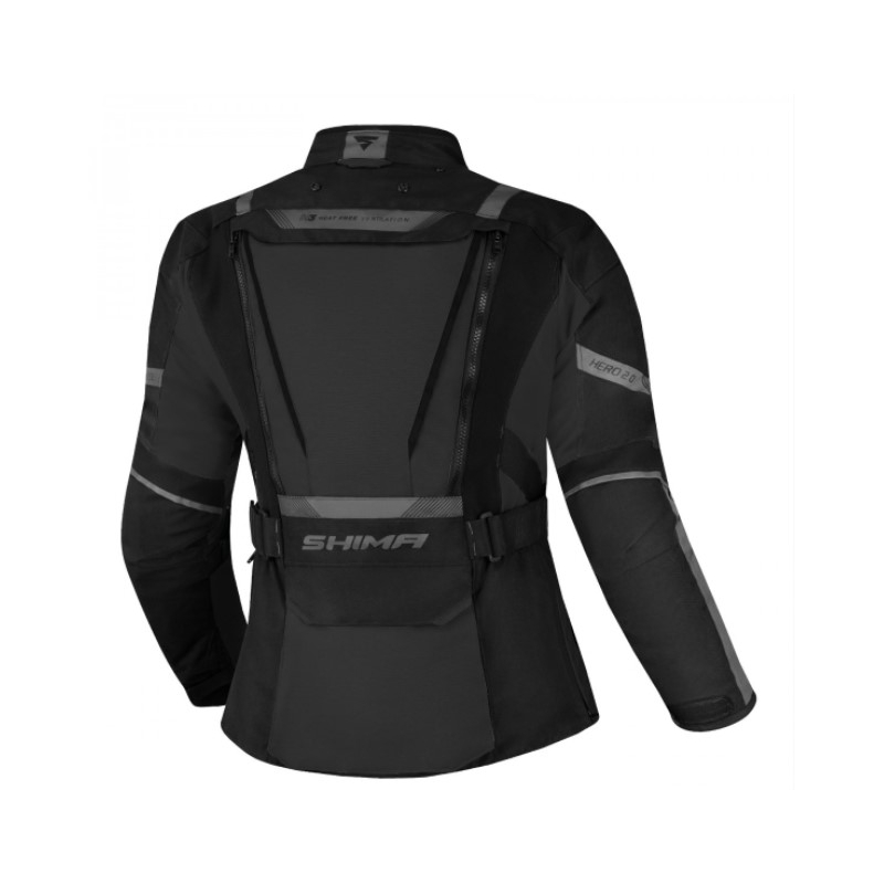 Shima Hero 2.0 Dames Motorjack Zwart